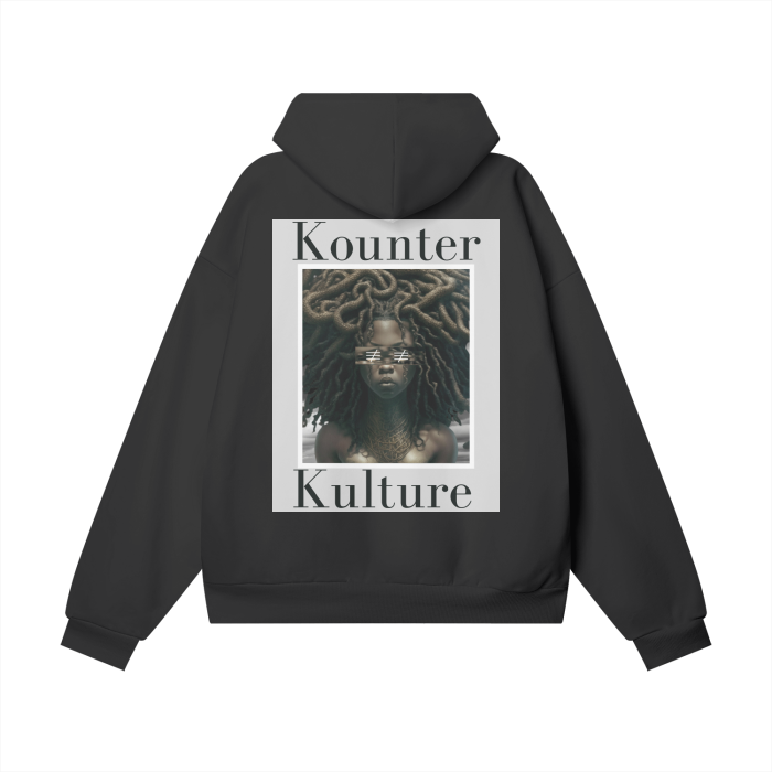 Oversize Heavyweight Hidden Pocket Fleece Hoodie - 460 GSM
